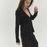 Deep V Neck Top