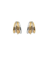 Dynasty Earrings Gold & Silver