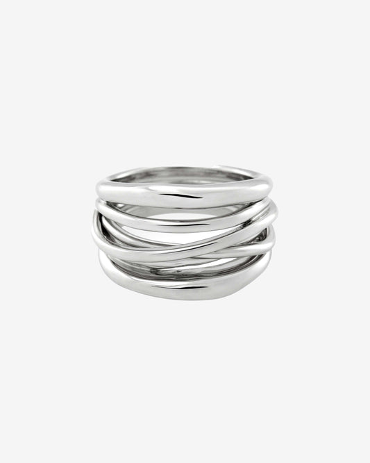 Dynasty Multiband Ring - Silver