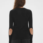 Elbow Cut Out Top
