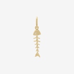 Şener Besim Fish Charm in 14ct gold plating — Buildable Collection