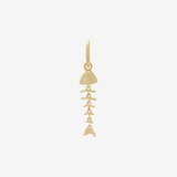 Şener Besim Fish Charm in 14ct gold plating — Buildable Collection