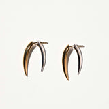 Spear Double Earrings - Gold & Silver