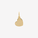 Şener Besim Heart Charm in 14ct gold plating — Buildable Collection