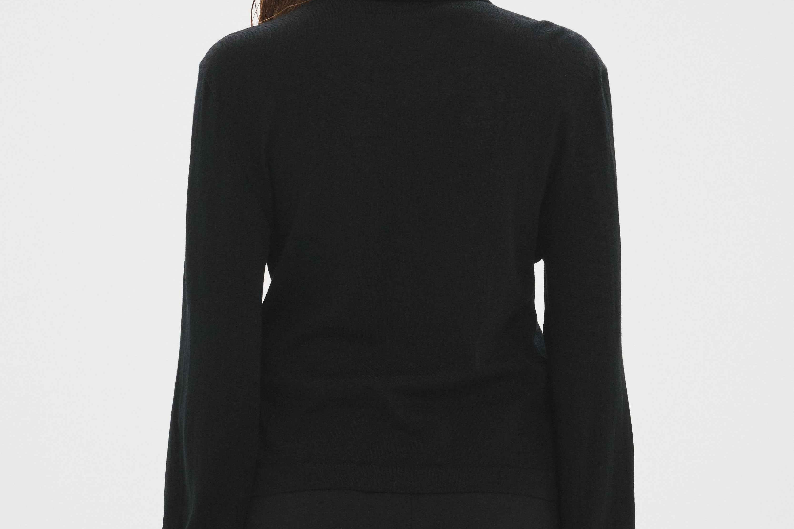 Long Sleeve Button Up Black