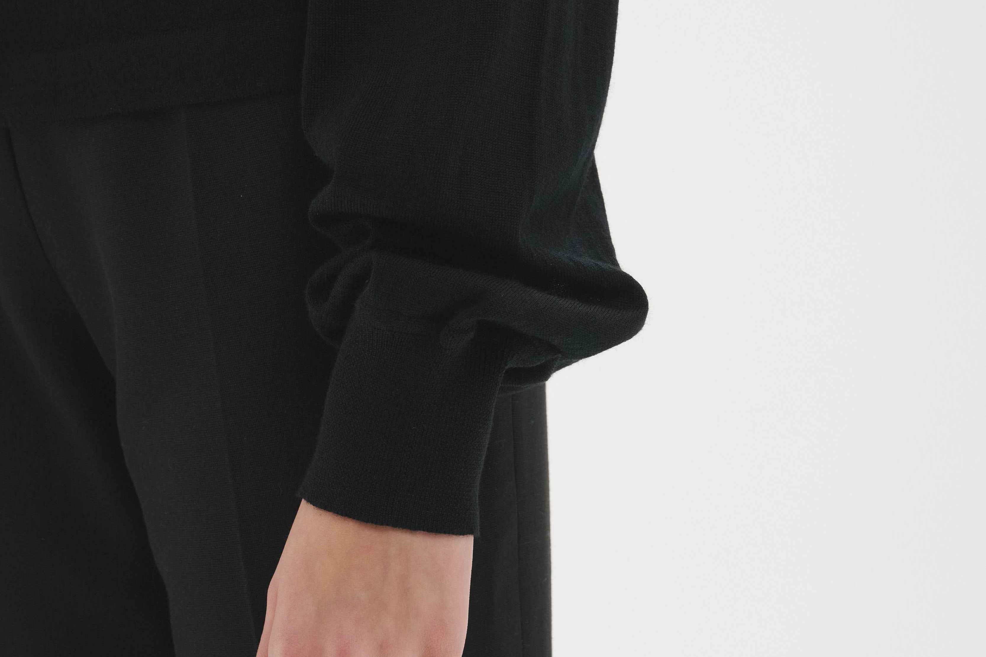 Long Sleeve Button Up Black