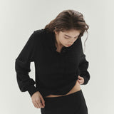 Long Sleeve Button Up Black