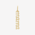 Şener Besim Mama Gothic Charm in 14ct gold plating — Buildable Collection