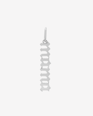 Mama Gothic Charm Silver