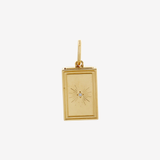 Matchbox Engravable Charm with Diamond and case that opens — Şener Besim