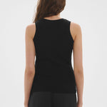 Merino Singlet Black