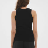 Merino Singlet Black