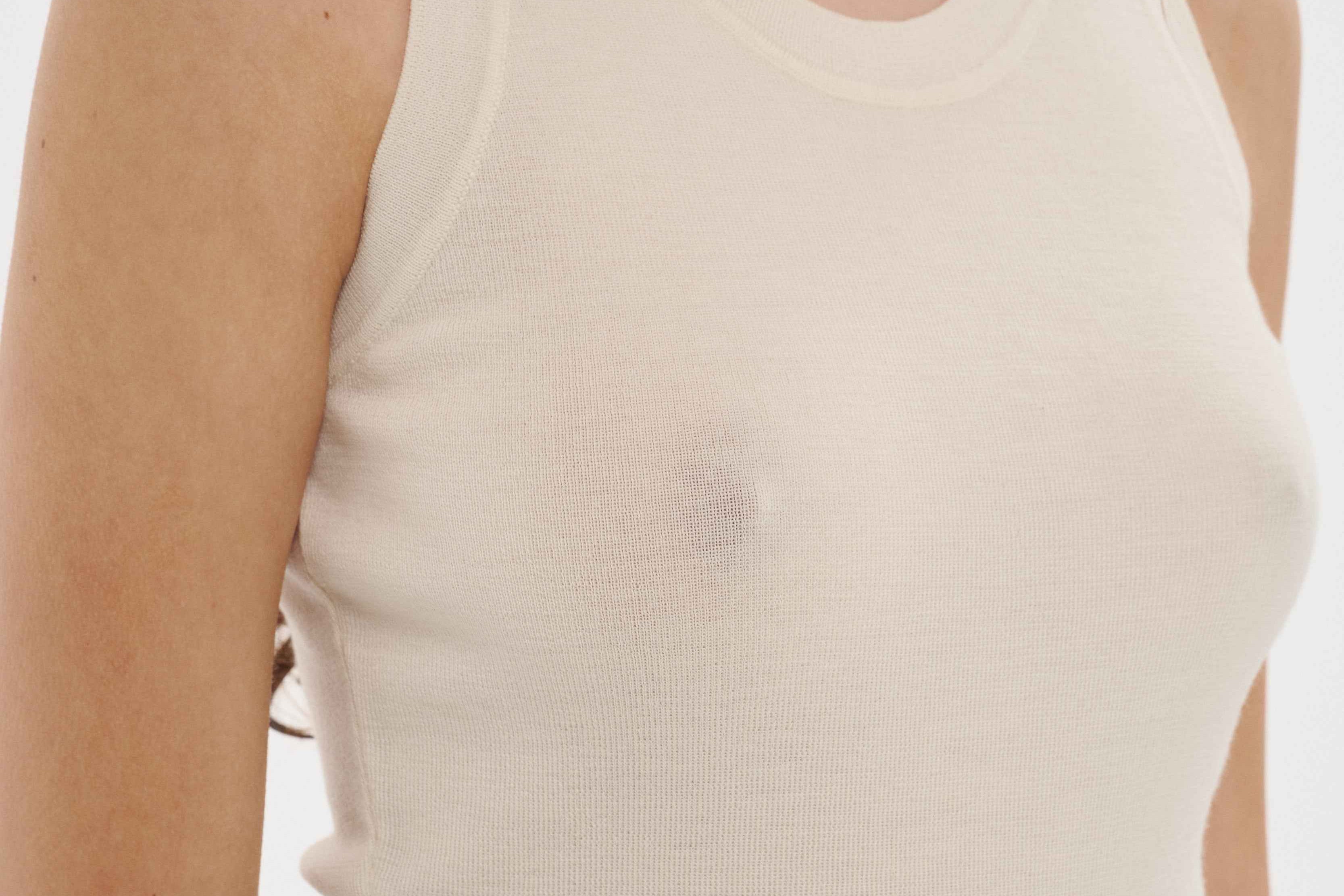 Merino Singlet Cream