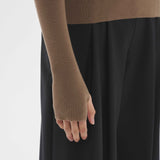 Merino Thumbhole Crewneck Putty