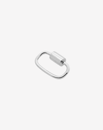 Oval Carabiner Small - Silver