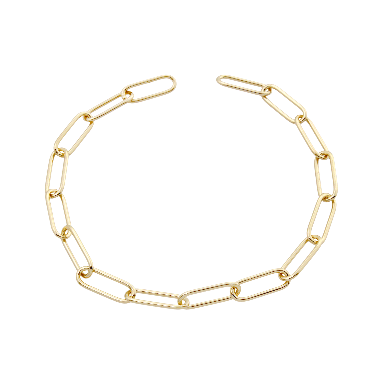 Şener Besim Paperclip Bracelet detail gif Buildable Collection Charm Building