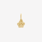 Şener Besim Paw Print Charm in 14ct gold plating — Buildable Collection