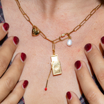 Şener Besim Pearl Charm featured on Buildable Chain — Buildable Collection