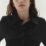 Short Sleeve Polo Black
