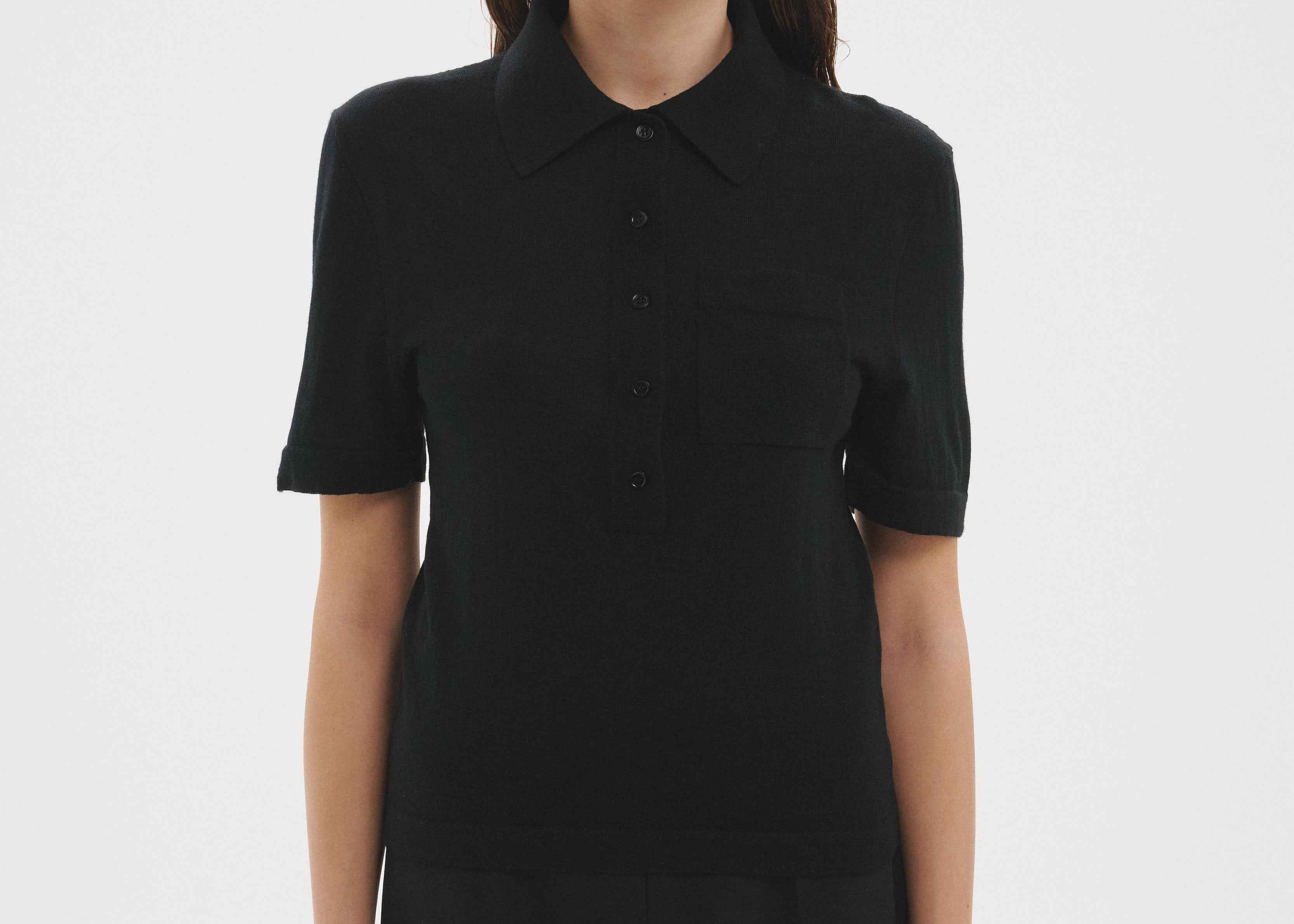 Short Sleeve Polo Black