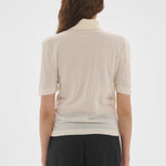 Short Sleeve Polo Cream