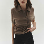 Short Sleeve Polo Putty