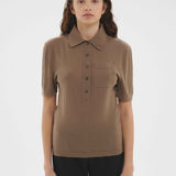 Short Sleeve Polo Putty