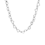 Silver Sener Besim Necklace Mosaic Chain