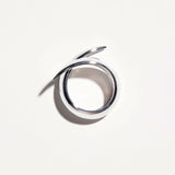 Spear Wrap Ring - Silver