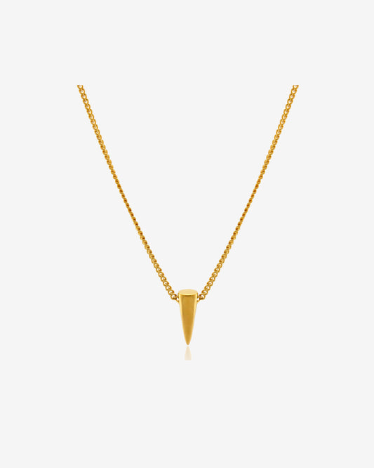 Single Point Necklace - Gold
