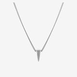 Single Point Necklace - Silver