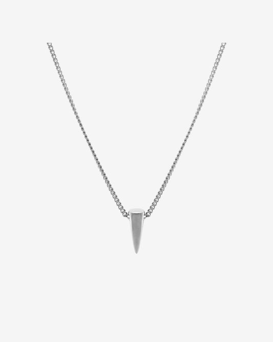 Single Point Necklace - Silver