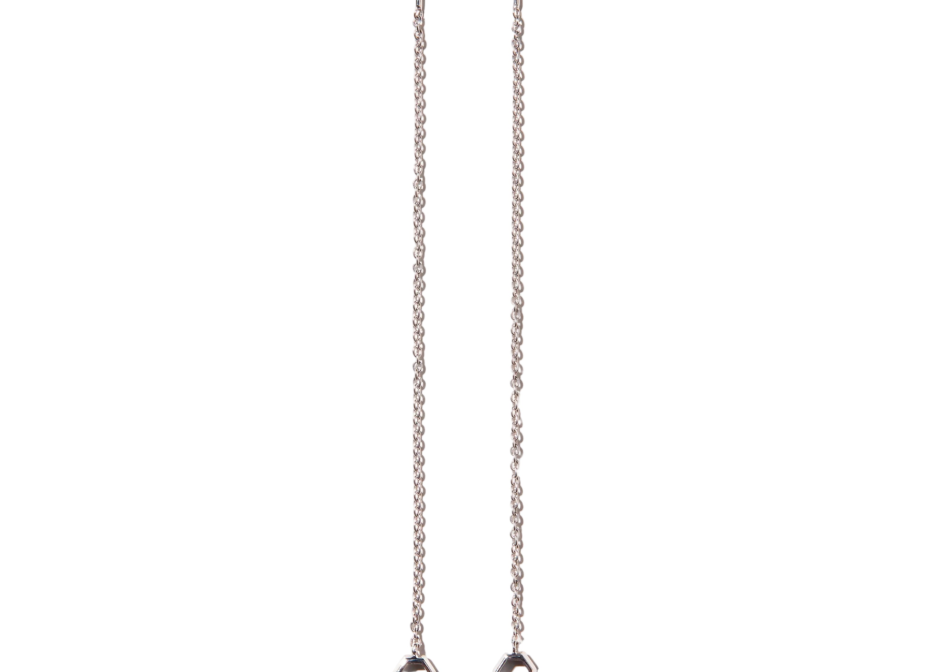 Spear Thread Earrings in Silver - Main View Şener Besim