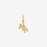 Şener Besim Teddy Bear Charm with Movable Arms in 14ct gold plating — Buildable Collection