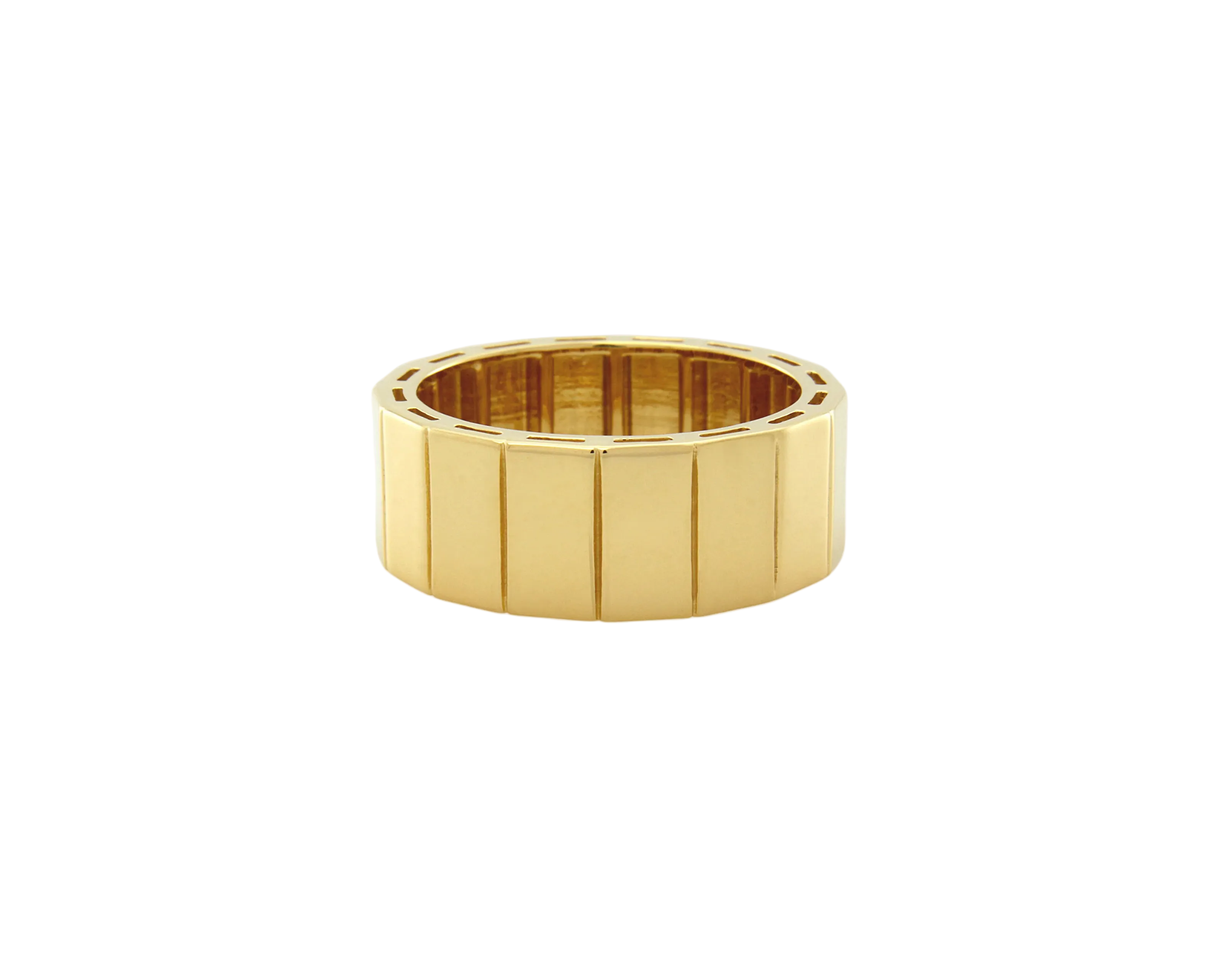 Tennis Ring in Gold by Sener Besim