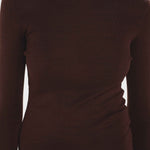 Thumbhole Crewneck Chocolate