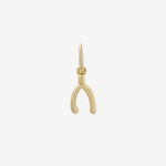 Şener Besim Wishbone Charm in 14ct gold plating — Buildable Collection