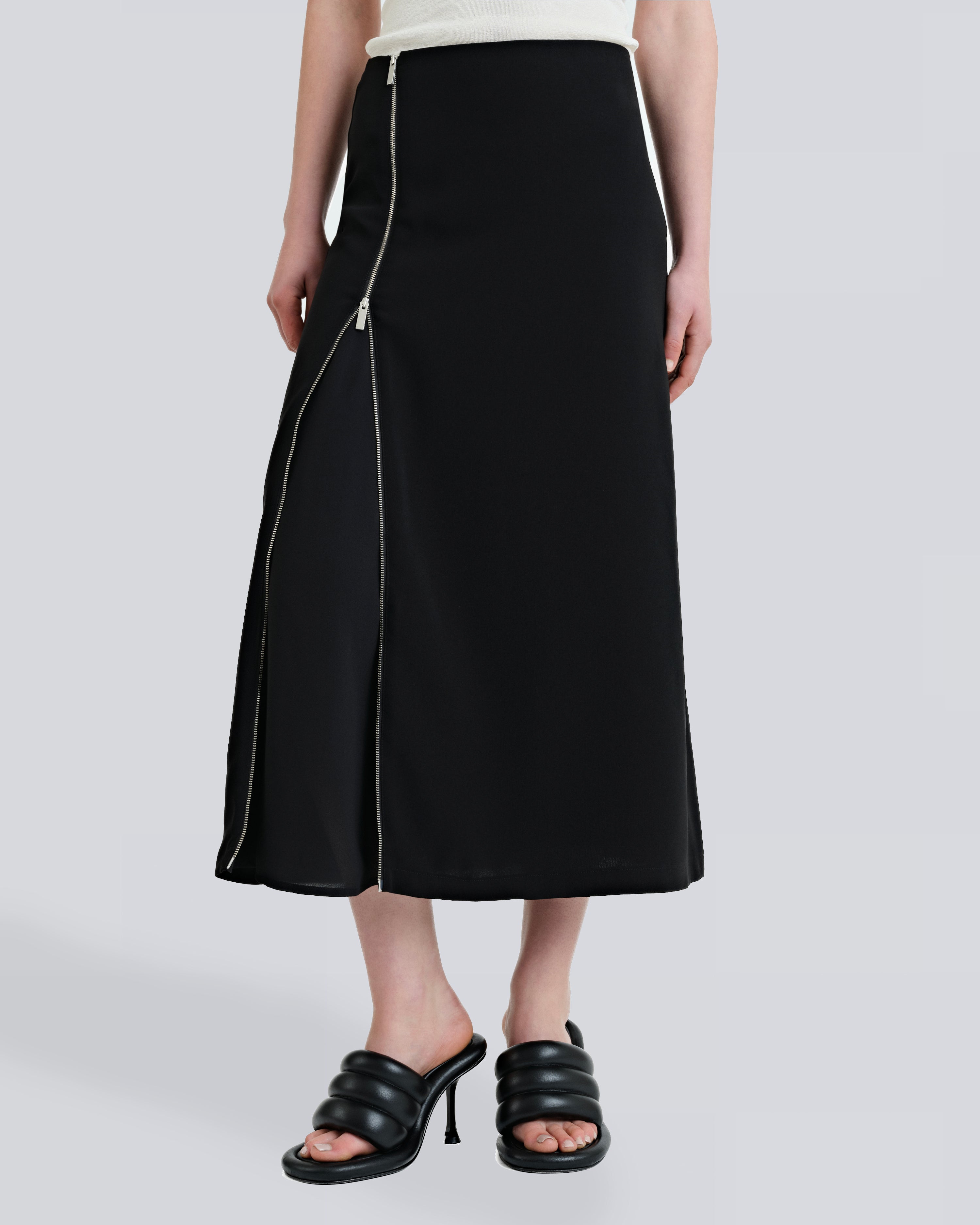 ŞENER BESIM | The Side Zip Skirt – Sener Besim