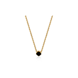 Black Pavé Diamond Necklace