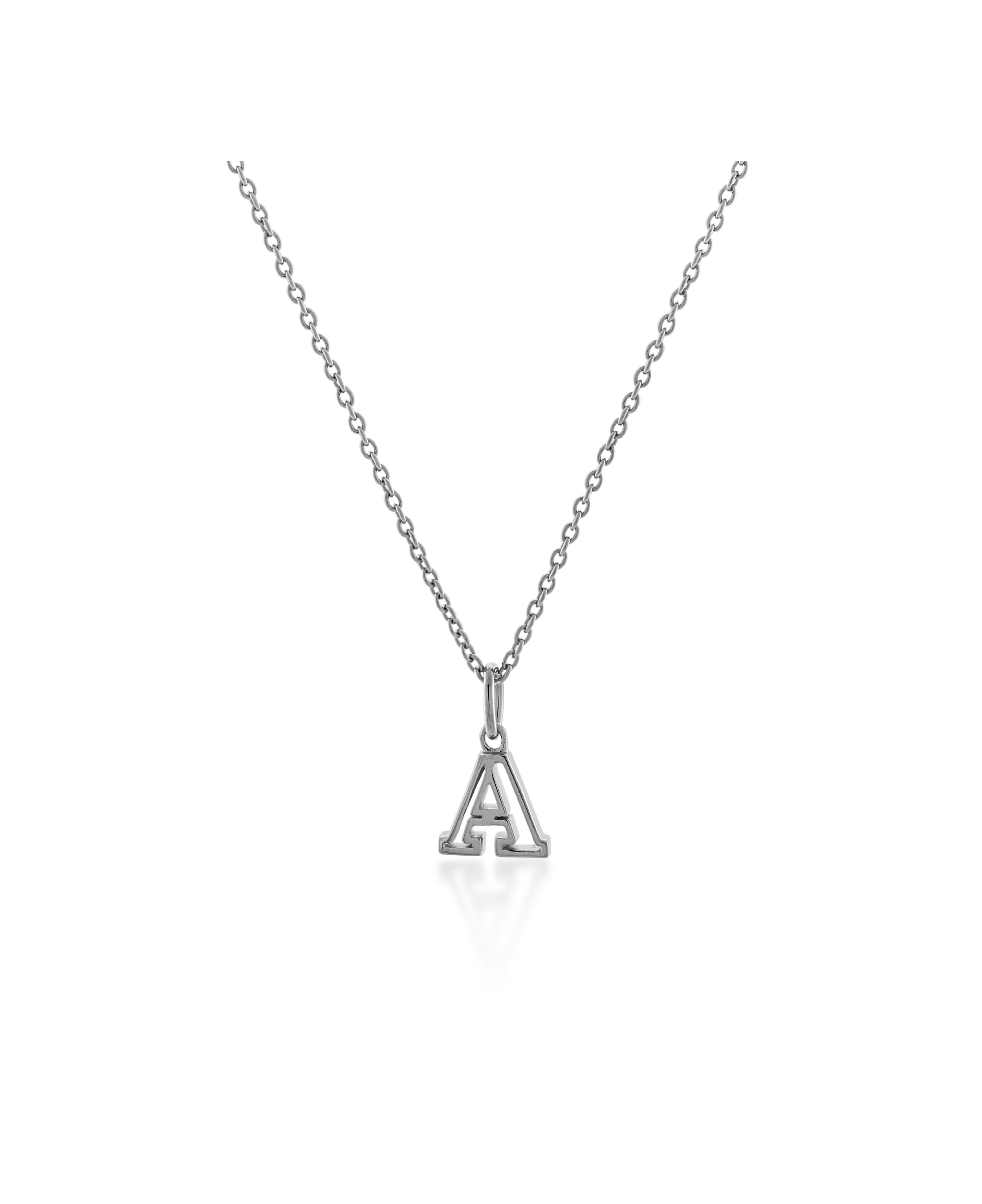 Z necklace sale silver