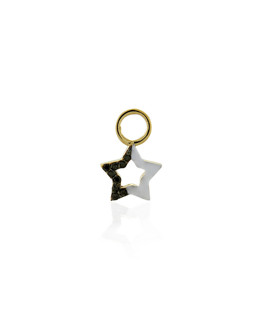 Star Charm - Black Diamond
