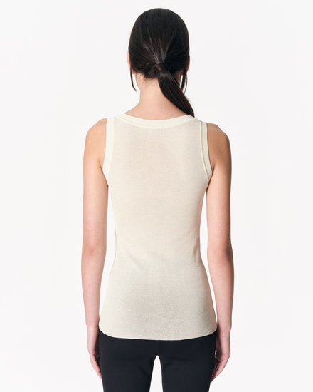 sener besim - the tank - ecru - knitwear - shop online