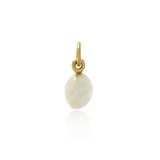 Pearl Charm - Gold