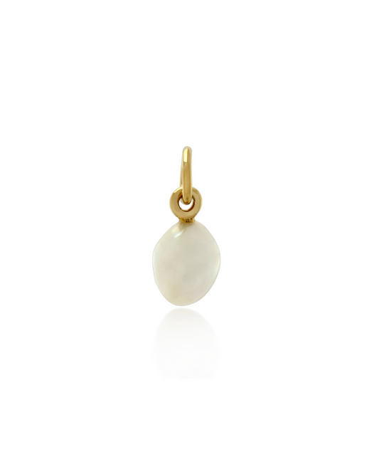 Pearl Charm - Gold