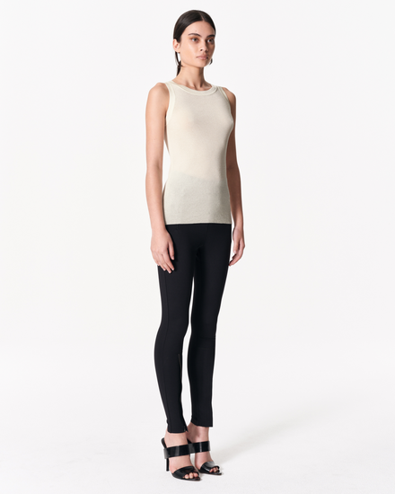sener besim - the tank - ecru - knitwear - shop online