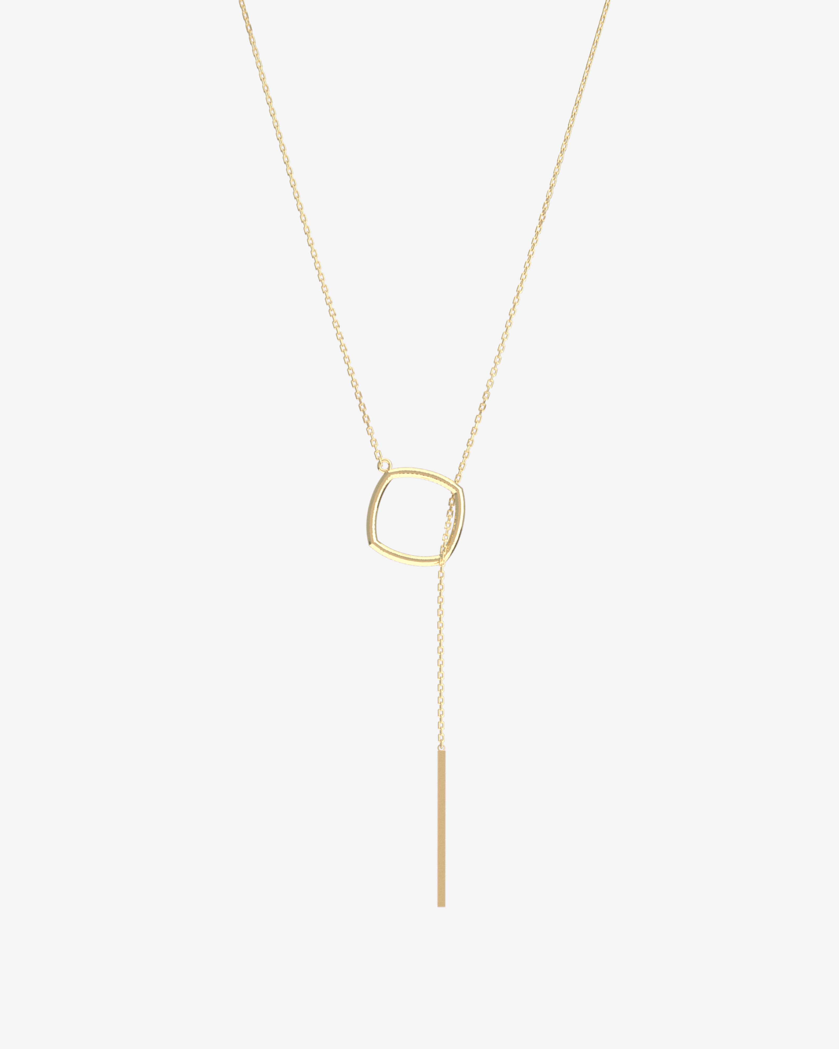 SOLID-YELLOW-GOLD-ACCENT-NECKLACE-SENER-BESIM