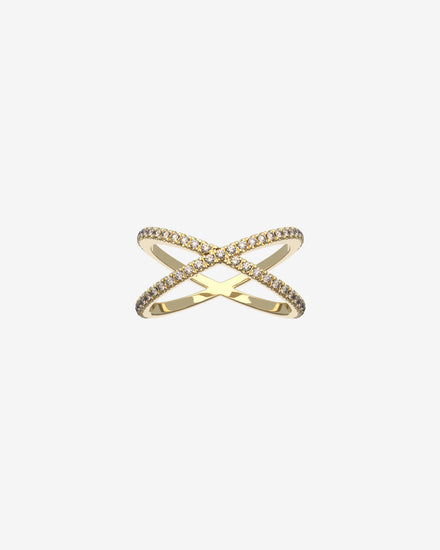 SOLID-YELLOW-GOLD-DIAMOND-CROSS-RING-SENER-BESIM