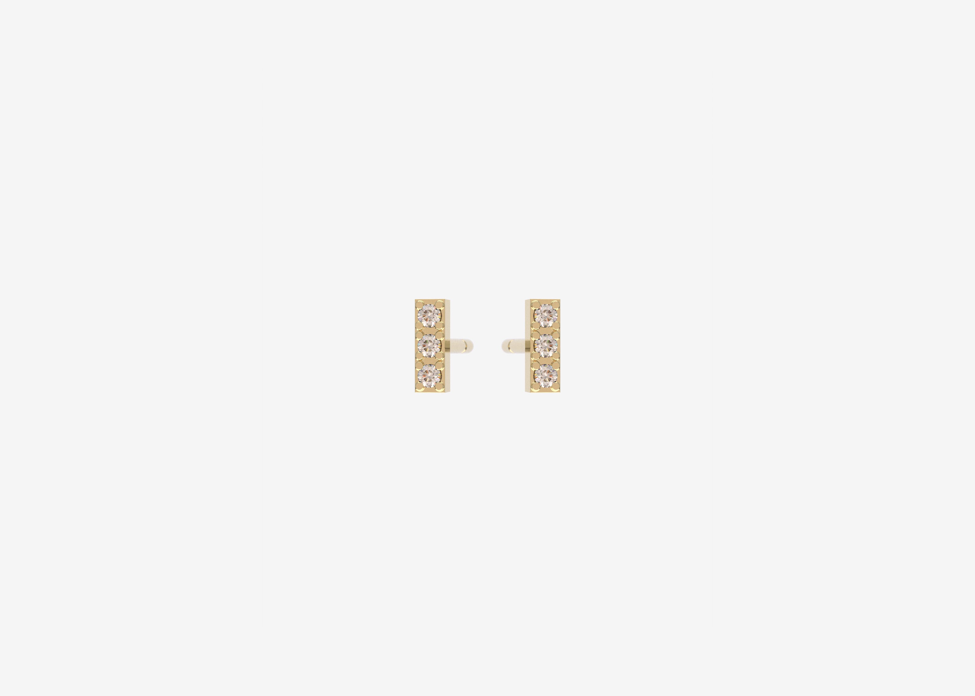 SOLID-YELLOW-GOLD-DIAMOND-STUD-SENER-BESIM
