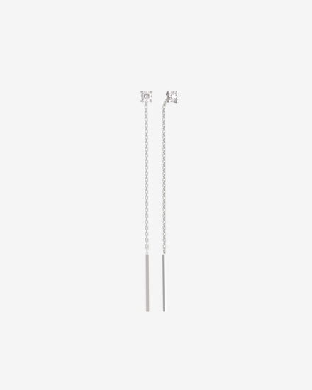 SOLID-WHITE-GOLD-DIAMOND-THREAD-EARRING-SENER-BESIM