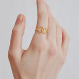 Accent Eternity Ring - Gold